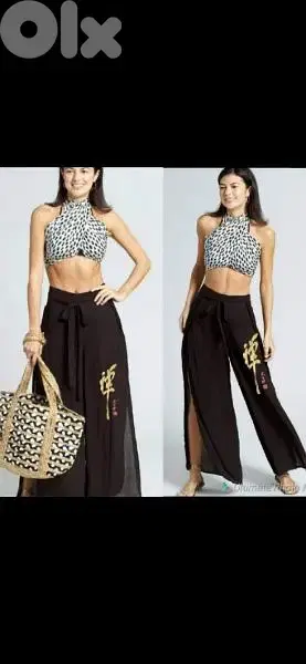 pants wrap tie laf 2emech cotton s to xxL