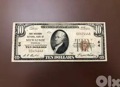 old bank note