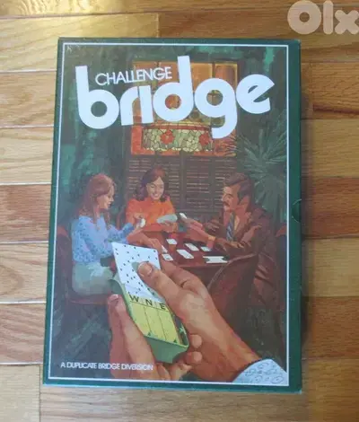 Challenge Bridge Bookshelf box set Game 3M 1972 as new