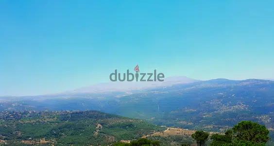 1590 SQM Land in Kaakour, Metn Overlooking the Mountains