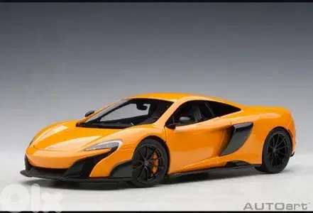 Mclaren 675LT diecast car model 1;18.