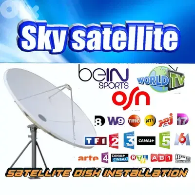 SKY-SAT EU-R84 (تركيب ستلايت )