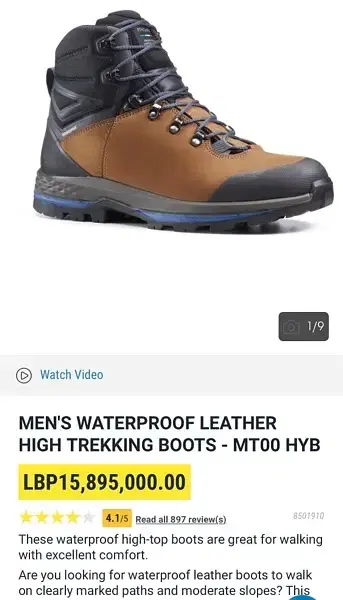 trekking hiking  shoes