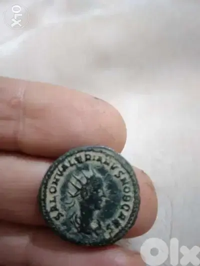 Ancient Roman Bronze coin for Emperror Valerian year 253 AD