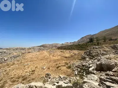 853 m2 land + open mountain view for sale in Laqlouq-رض للبيع في لقلوق