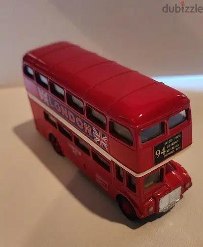 Metal London bus diecast by Welly 12cm