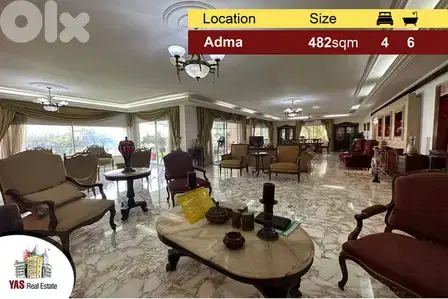 Adma 482m2 + 300m2 Garden | Luxurious | Prime Location | KA