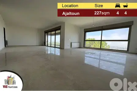 Ajaltoun 227m2 | High-end | Panoramic View | Brand New |