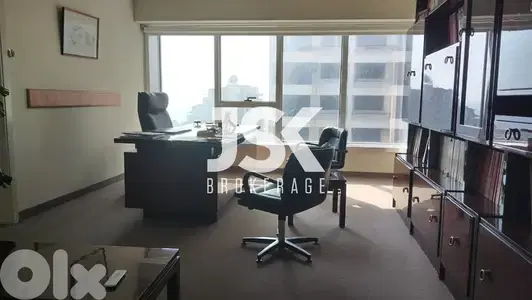 L12899-Furnished Office for Rent In Kaslik