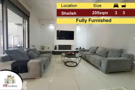 Sheileh 205m2 | Luxury | Fully Furnished | Open View |TO