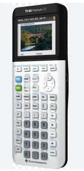Calculator Texas instruments TI-83 Premium CE