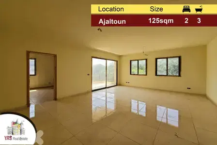 Ajaltoun 125m2 | Catchy | Luxury | Open View | New Building |