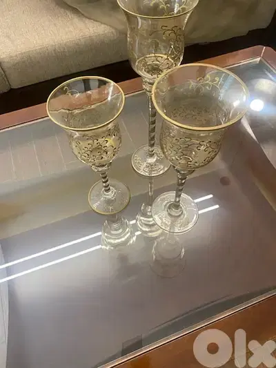 3 glasses