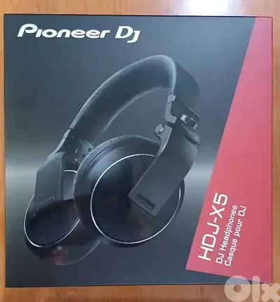 pioneer dj headfone HDJ X5 new in box