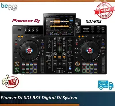Pioneer distributor DJ XDJ-RX3 Digital DJ System, Warranty 1 year