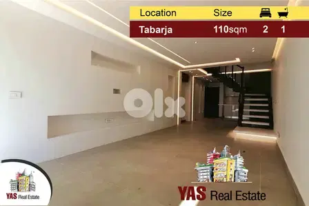 Tabarja 110m2 + 50m2 Terrace / garden | Chalet | Impressive view |YV