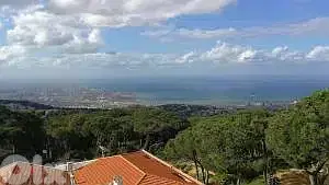 VILLA IN BROUMANA SEA VIEW 1850SQ LAND , (BS-134)