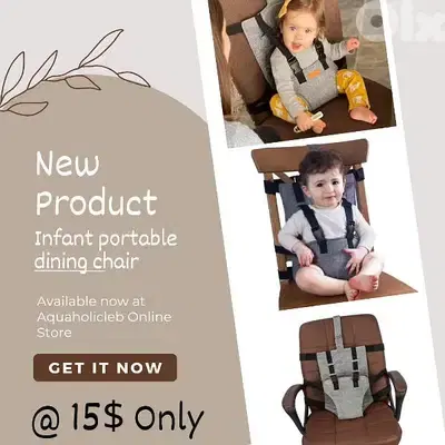 Infant portable dining chair