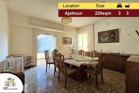 Ajaltoun 220m2 | Open View | Quiet Street | High End | DA | Ajaltoun 220m2 | Open View | Quiet Street | High End | DA |