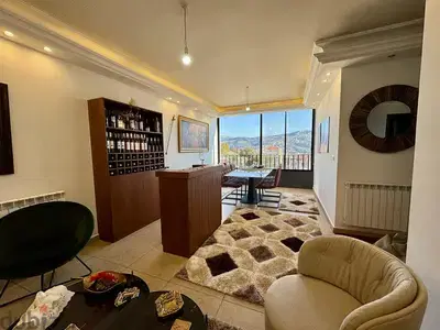 Decorated Apartment+Mountain view for sale in Ajaltoun - شقة في عجلتون Decorated Apartment+Mountain view for sale in Ajaltoun - شقة في عجلتون