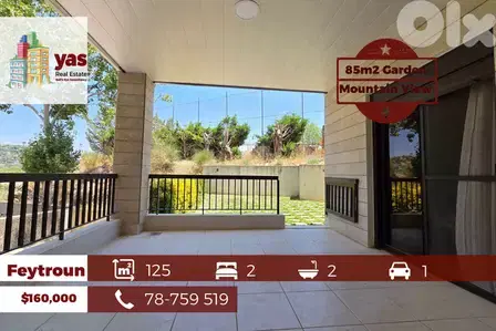 Feytroun 125m2 | 85m2 Garden | Well Maintained | Calm | DA/KH/JK Feytroun 125m2 | 85m2 Garden | Well Maintained | Calm | DA/KH/JK