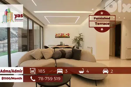 Adma/Admir 185m2 | Furnished | Classy Area | Gated Community | IV Adma/Admir 185m2 | Furnished | Classy Area | Gated Community | IV