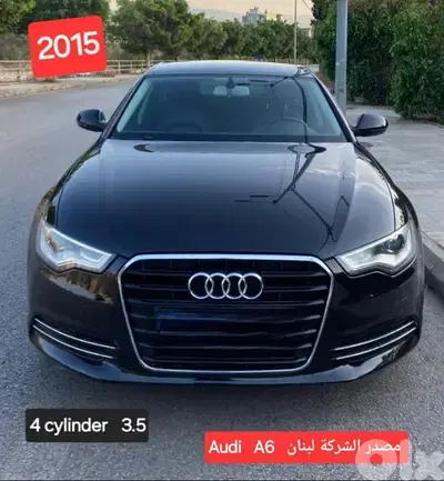 2015 Audi A6 4cyld TFSi 3.5 شبه جديدة مصدر الشركة لبنان 2015 Audi A6 4cyld TFSi 3.5 شبه جديدة مصدر الشركة لبنان