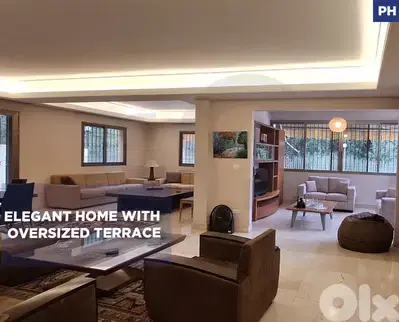 AIN SAADEH Elegant- Spacious/Huge Terrace /Calm Area ! REF#PH130009 ! AIN SAADEH Elegant- Spacious/Huge Terrace /Calm Area ! REF#PH130009 !