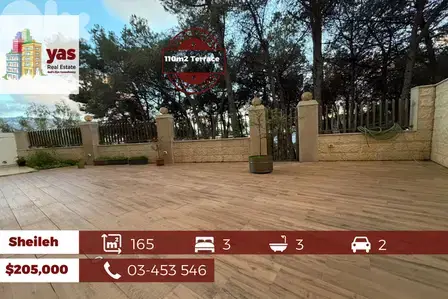 Sheileh 165m2 | Super Luxurious | 110m2 Terrace | High-End | EL | Sheileh 165m2 | Super Luxurious | 110m2 Terrace | High-End | EL |