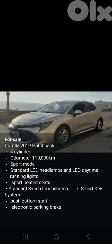 Toyota Corolla Hatchback 2019 Toyota Corolla Hatchback 2019