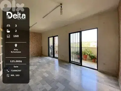 Prime Location Apartment for Sale in Bchamoun, Aley Prime Location Apartment for Sale in Bchamoun, Aley