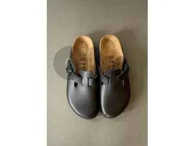 Authentic Birkenstock Boston black leather clearance Authentic Birkenstock Boston black leather clearance