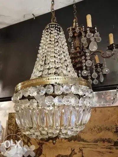 ثرية برونز ناعم جدا مع كرستال بوهيمي اصلي بسعر تصفيه ثرية برونز ناعم جدا مع كرستال بوهيمي اصلي بسعر تصفيه