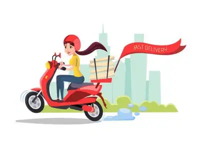Delivery and taxi driver Delivery and taxi driver
